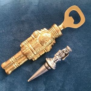 Nutcracker Bottle Opener & Stopper
